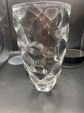 Russel  Austrian Crystal Vase MCM